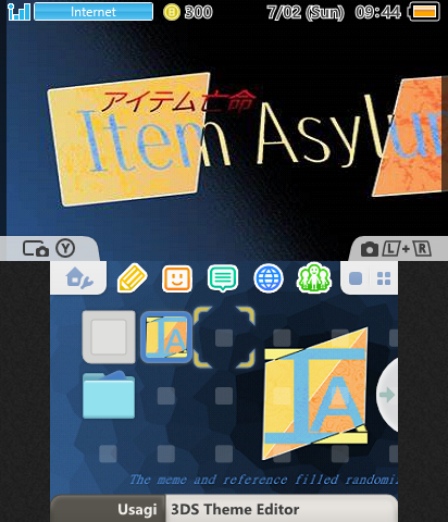 Item Asylum Company Theme