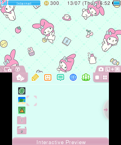 sanrio - my melody mint