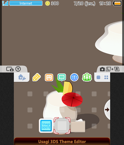 Thème simple en marron