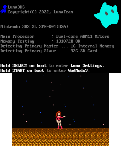 Samus Aran Lumas 3DSXL (v2)