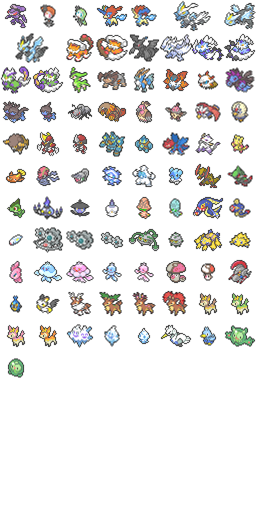 Pixel Pokemon Unova 2