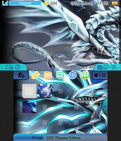 Blue-Eyes White Dragon Theme