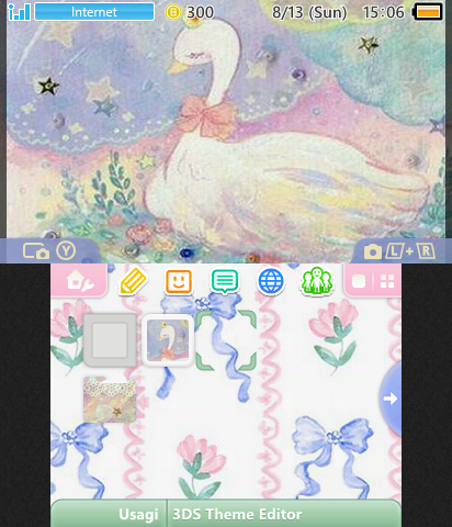 Swan Ribbon Theme