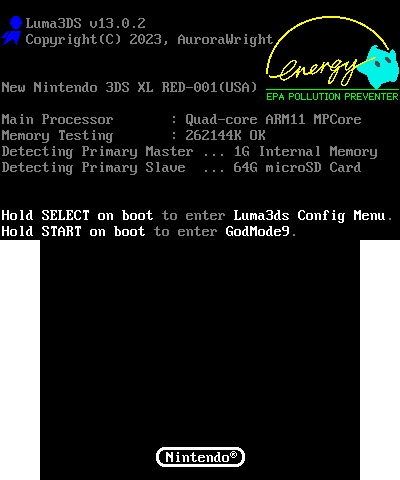 Old School BIOS Splash