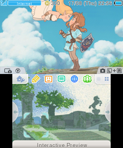 Zelda and Link, Ponyo Style!