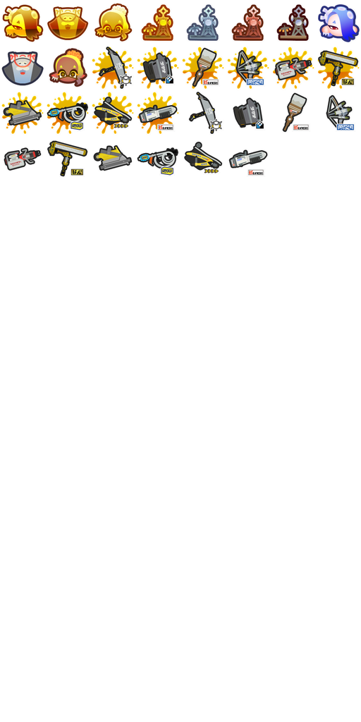 Splatoon 3 Badges (5.0 update)