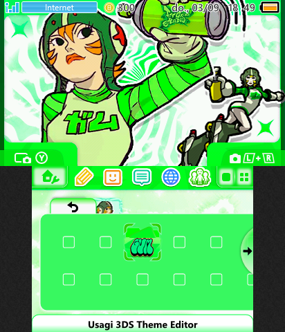 Jet Set Radio Gum Theme