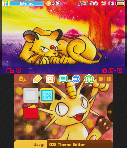 persian meowth tcg art