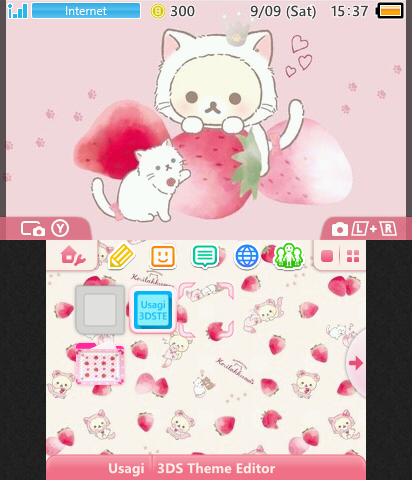 Korilakkuma Strawberry Kitty
