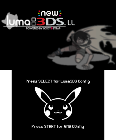 New 3DS LL - Zinnia & Pikachu