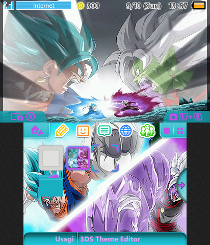 Vegito vs fused Zamasu