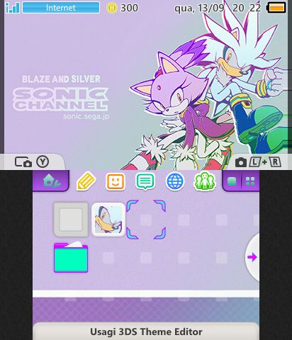 Silver & Blaze Theme