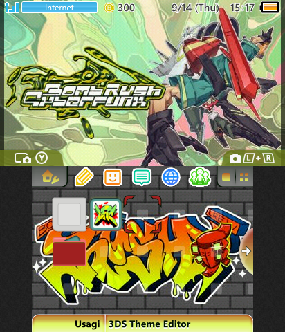 Bomb Rush Cyberfunk theme