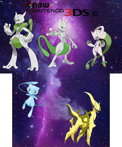 Shiny Pokemon splash