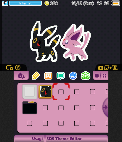 Espeon and Umbreon
