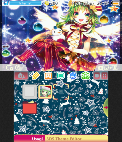 Gumi Megpoid Christmas Theme