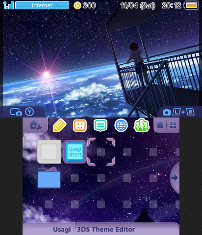 Anime Space Theme
