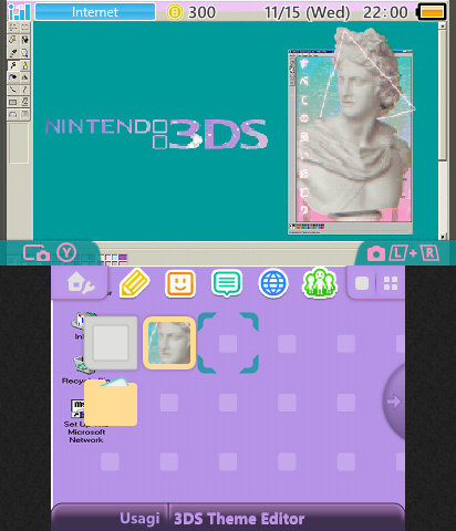 vaporwave theme