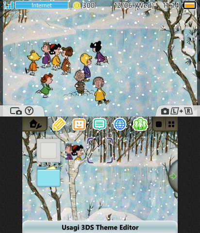 Peanuts Winter Theme