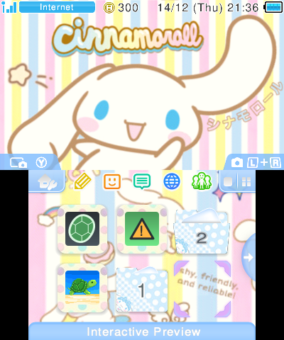 Cinnamoroll (Dots and Stripes)