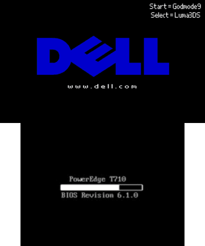 Dell Splash screen
