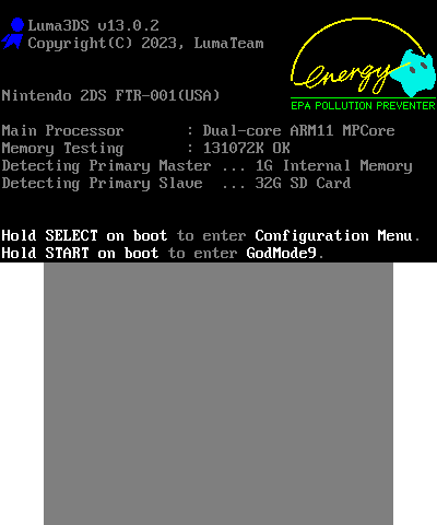 Old School Bios o2DS