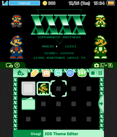 XXXX (SMB1 Hack) Title Screen