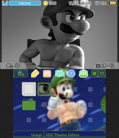 Luigi Giga Chad Theme