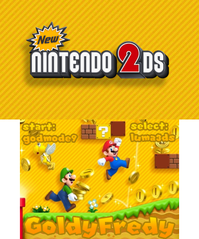 NSMB2 New 2DS Splash