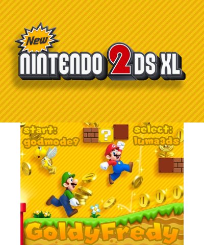 NSMB2 New 2DSXL Splash