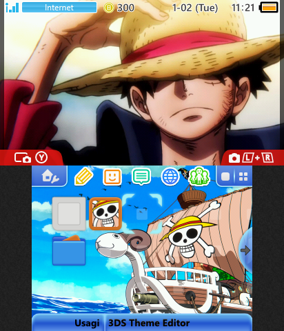 luffy theme