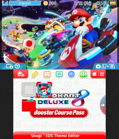 Wii Rainbow Road - MK8DX