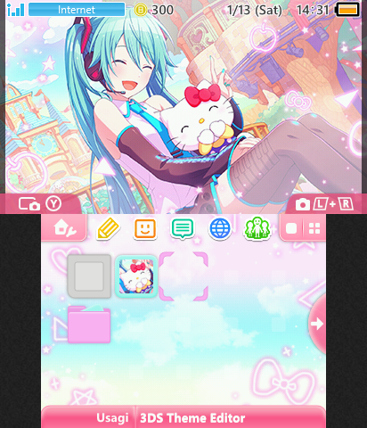 hello kitty x hatsune miku
