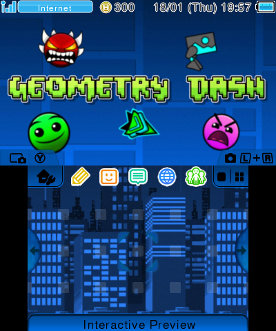 Geometry Dash Theme