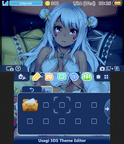 Dark Small Island Lady