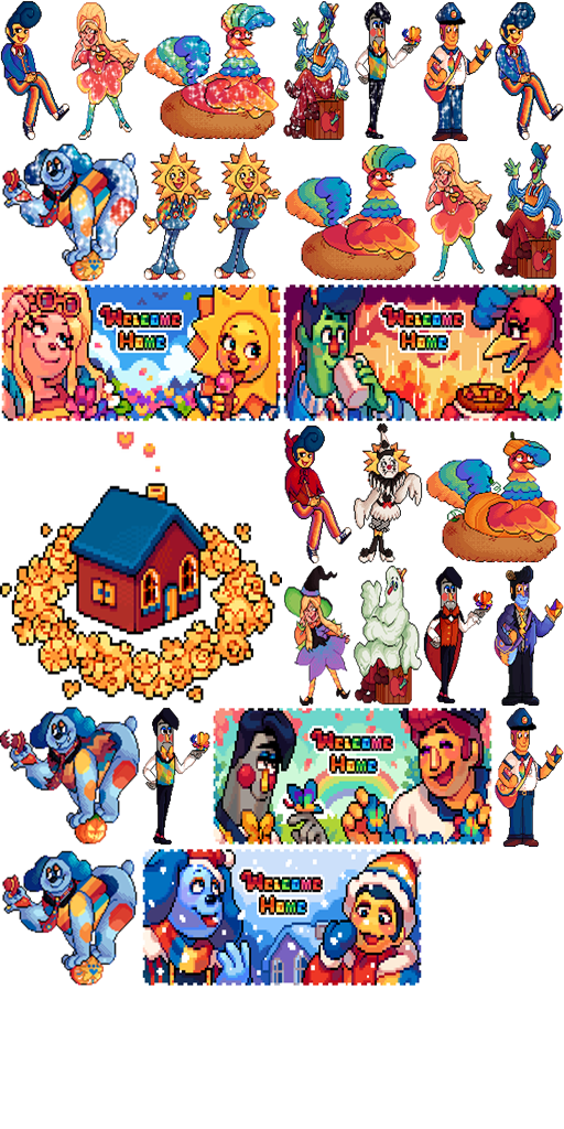 Welcome Home Stickers & Banners