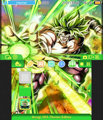 Dragon Ball SSJL Broly