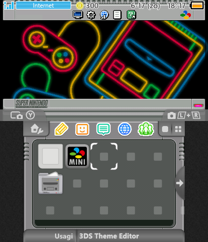 Snes Mini PAL Theme