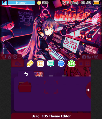 Hatsune Miku in the studio