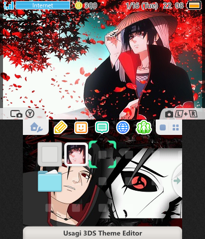 Cool Itachi Uchiha Theme