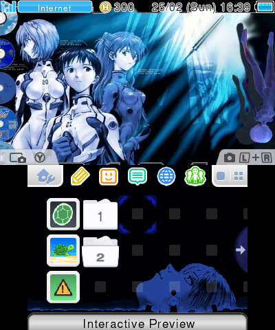 Evangelion Black and Blue