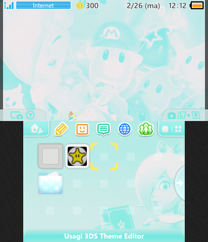 Rosalina - cyan pastel