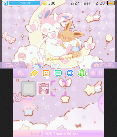 Sylveon and Eevee (edit)