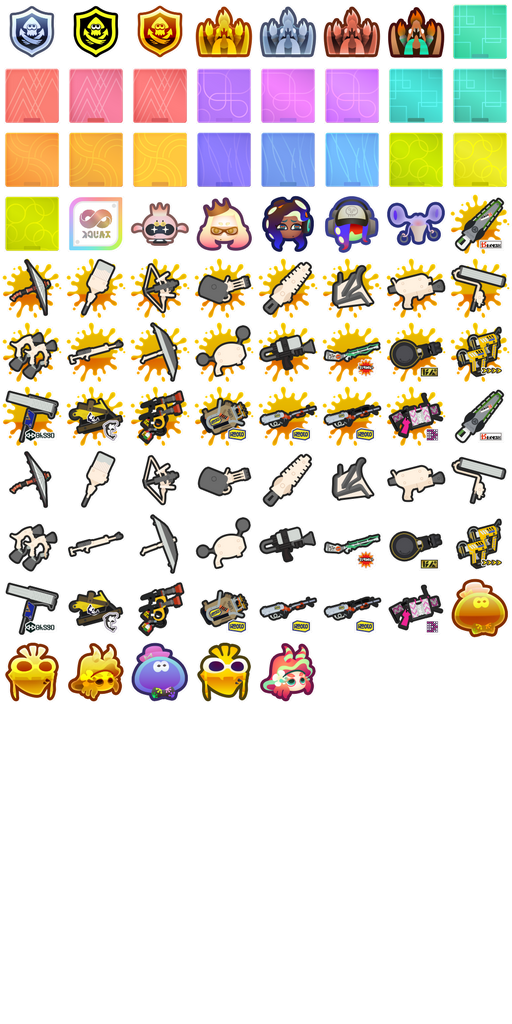 Splatoon 3 Badges (7.0 update)