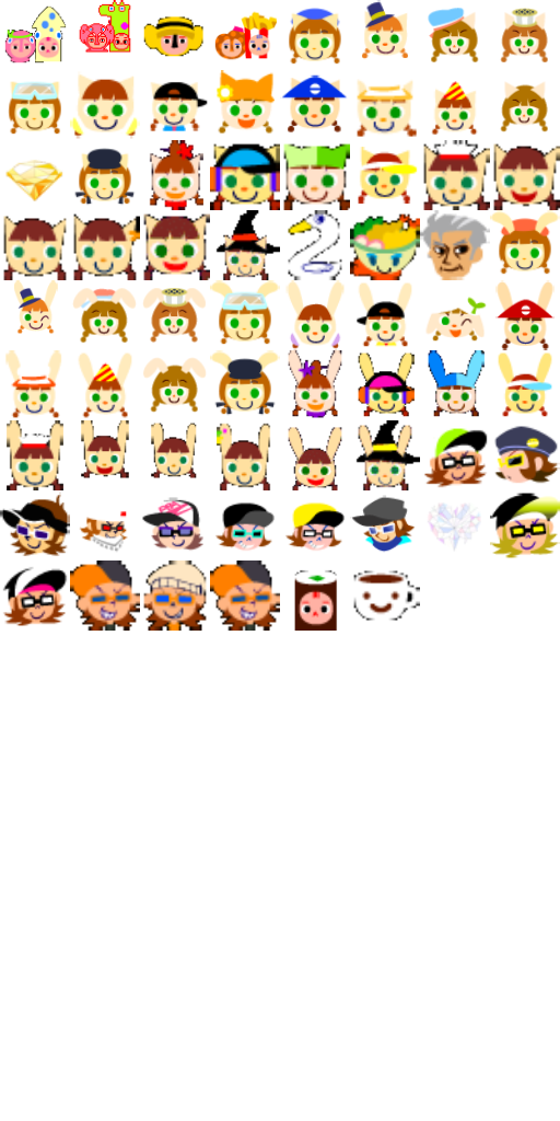 pop'n music Character Icons