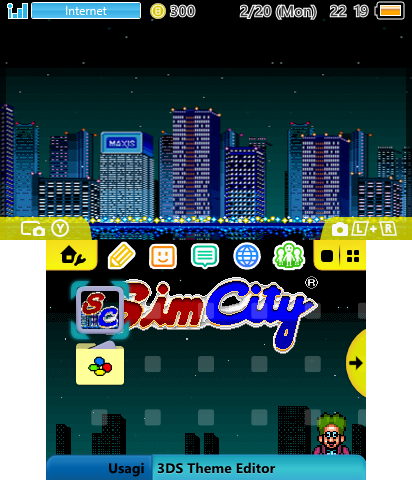SimCity Title Screen