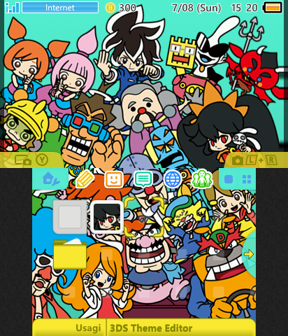 Warioware Gold theme