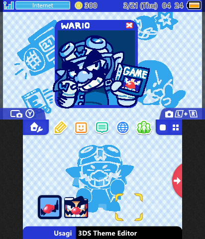 WarioWare - WAHnderful Home Menu