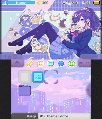 Mafuyu Asahina Purple Aesthetic