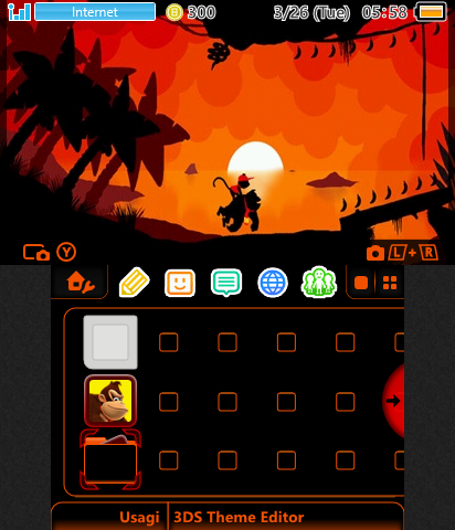 DKC Returns Silhouette Theme